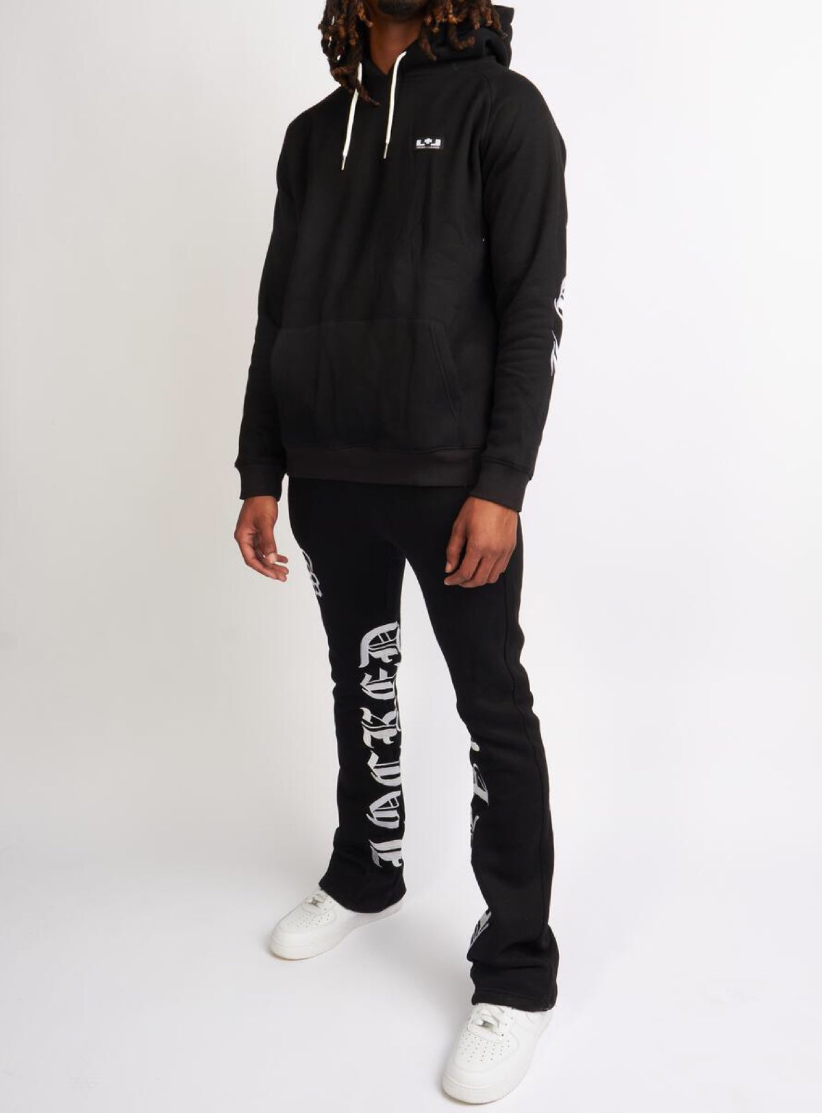 Locked & Loaded Sweatsuit - Chamber - Black And White - 352