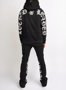 Locked & Loaded Sweatsuit - Chamber - Black And White - 352