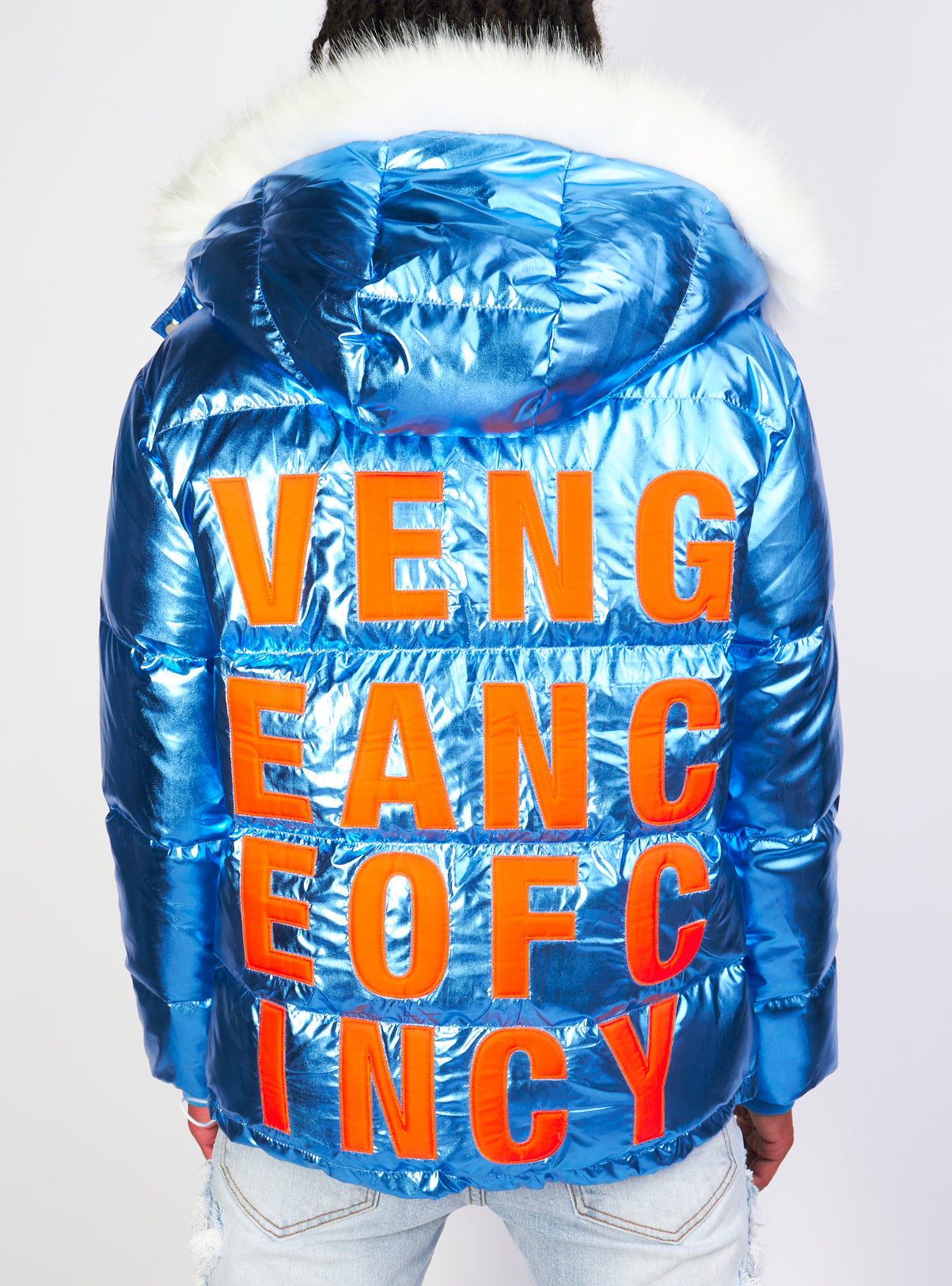 Vie+Riche - Mummy Wrap Puffer Coat - Blue – Vengeance78