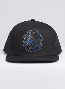 Locked & Loaded Snapback - B. Clip - Black with AB on Black - 101