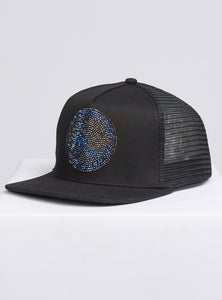 Locked & Loaded Snapback - B. Clip - Black with AB on Black - 101