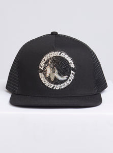 Locked & Loaded Snapback - B. Clip - Black with Silver on Black - 100