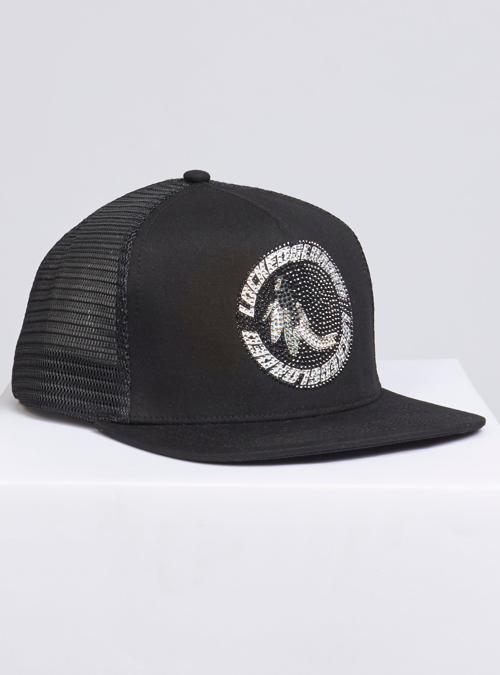 Locked & Loaded Snapback - B. Clip - Black with Silver on Black - 100