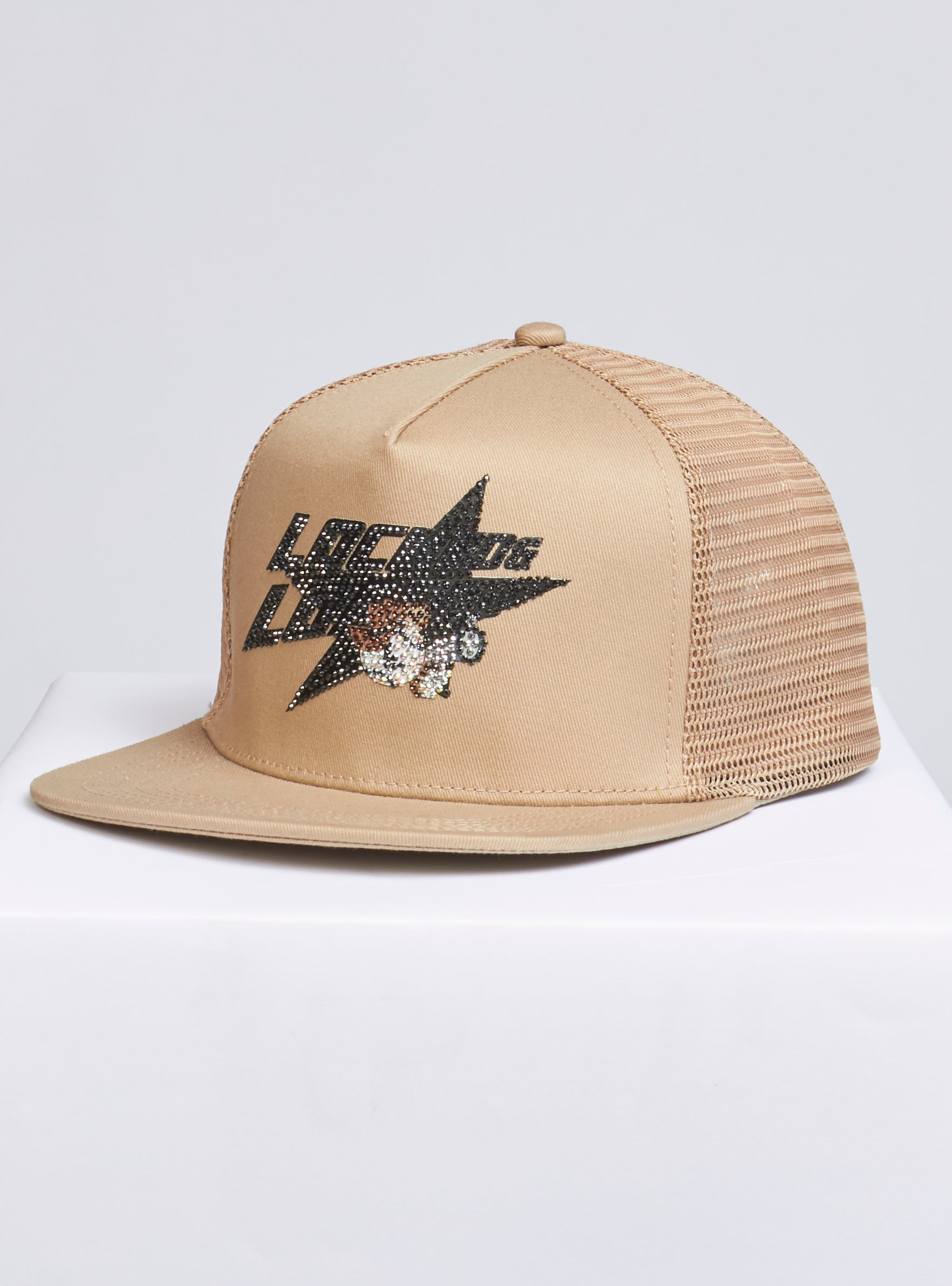 Locked & Loaded Snapback - Heavy Hitta - Black on Khaki - 202