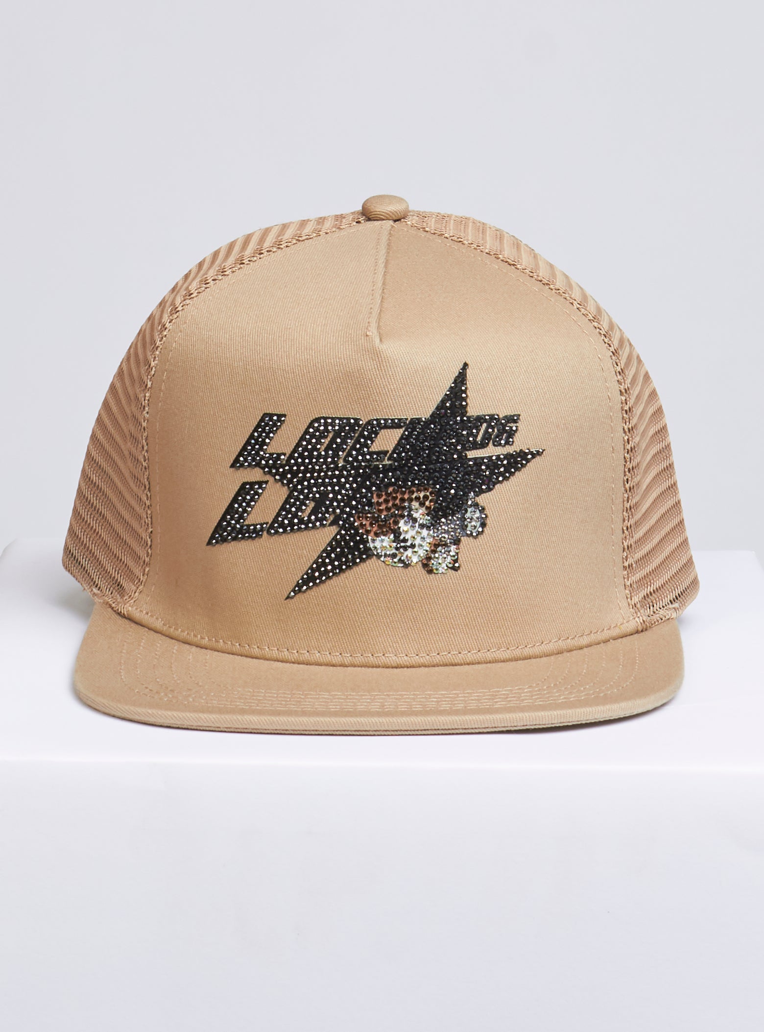 Locked & Loaded Snapback - Heavy Hitta - Black on Khaki - 202